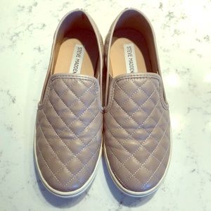 Steve Madden slip on quilted sneaker